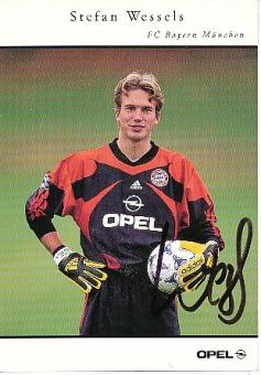 Stefan Wessels  1999/2000  FC Bayern München  Fußball Autogrammkarte original signiert 
