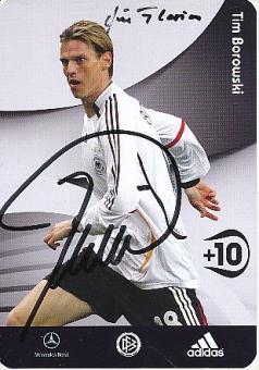 Tim Borowski  DFB  Fußball Autogrammkarte original signiert 
