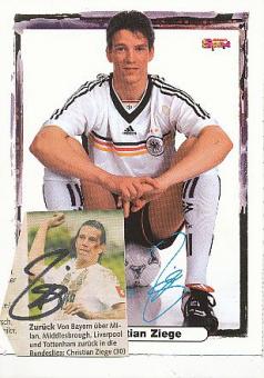 Christian Ziege  DFB  Fußball Bravo Autogrammkarte original signiert 