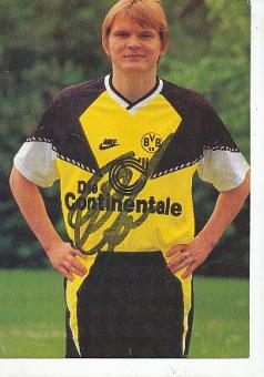 Sergej Gorlukovich  Borussia Dortmund  Fußball beschädigte Autogrammkarte original signiert 