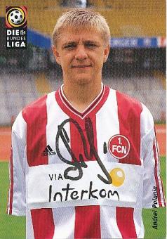 Andrei Polunin  FC Nürnberg  Fußball  Autogrammkarte original signiert 