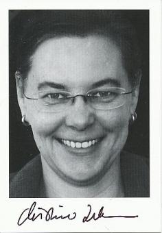 Christine Lehmann  Schriftstellerin Literatur   Autogrammkarte original signiert 