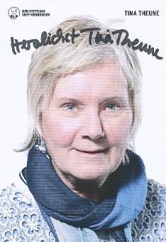 Tina Theune  DFB Frauen  Autogrammkarte original signiert 