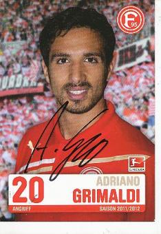 Adriano Grimaldi  2011/2012  Fortuna Düsseldorf  Autogrammkarte original signiert 