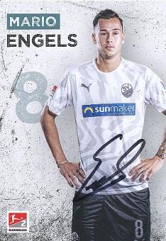 Mario Engels  2019/2020  SV Sandhausen  Autogrammkarte original signiert 