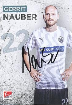 Gerrit Nauber  2019/2020  SV Sandhausen  Autogrammkarte original signiert 