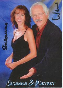 Susanna & Werner  Musik  Autogrammkarte original signiert 
