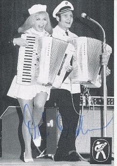 Duo Dahm  Musik  Autogrammkarte original signiert 
