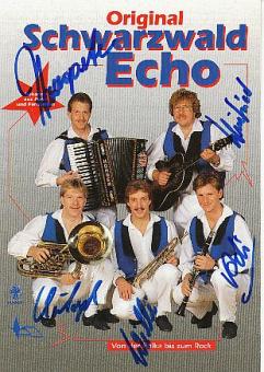 Original Schwarzwald Echo  Musik  Autogrammkarte original signiert 