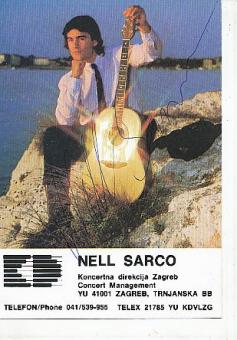 Nell Sarco  Musik  Autogrammkarte original signiert 