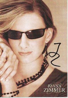 Joana Zimmer   Musik  Autogrammkarte original signiert 