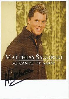 Matthias Sagorski  Musik  Autogrammkarte original signiert 