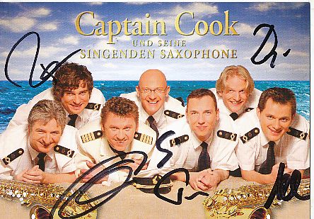 Captain Cook  Musik  Autogrammkarte original signiert 
