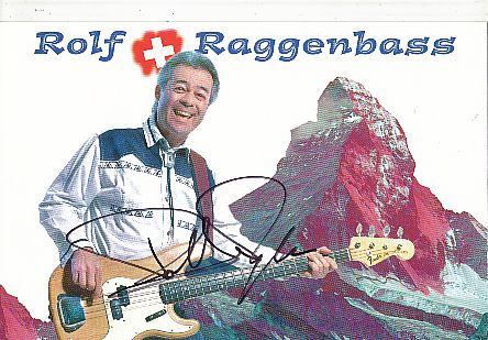 Rolf Raggenbass   Musik  Autogrammkarte original signiert 