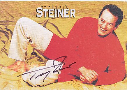 Tommy Steiner  Musik  Autogrammkarte original signiert 