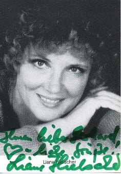 Liane Hielscher † 2000   Film & TV  Autogrammkarte original signiert 