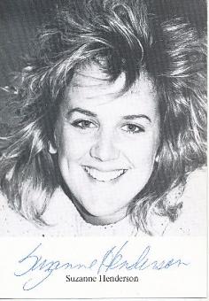 Suzanne Henderson   Film & TV  Autogrammkarte original signiert 
