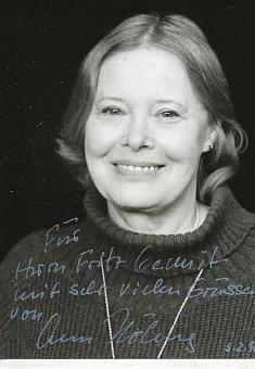 Ann Hölling  Film &  TV  Autogramm Foto original signiert 