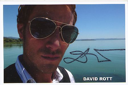 David Rott  Film &  TV Autogramm Foto original signiert 