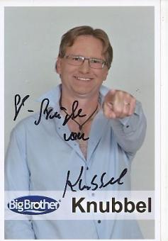 Knubbel   Big Brother RTL   TV  Sender  Autogramm Foto original signiert 