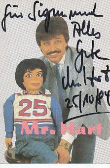 Mr.Hart  Bühne + TV  Autogrammkarte original signiert 