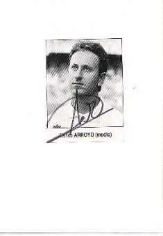 Carlos Arroyo  FC Villarreal  Fußball Autogramm Karte  original signiert 