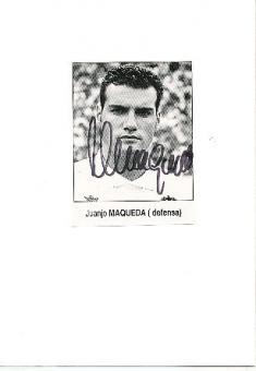 Juanjo Maqueda  FC Villarreal  Fußball Autogramm Karte  original signiert 