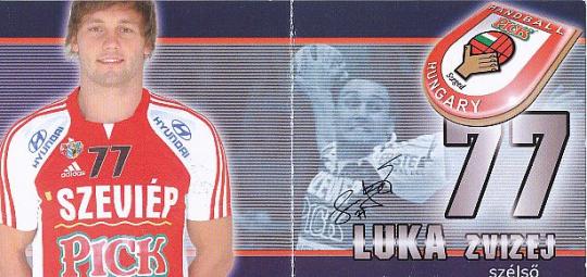 Luka Zvizej  Handball Autogrammkarte original signiert 