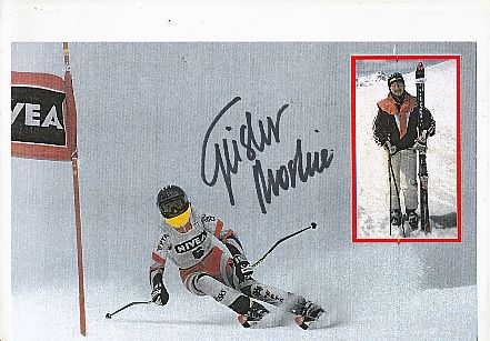 Martina Geisler    Ski Alpin  Autogrammkarte original signiert 