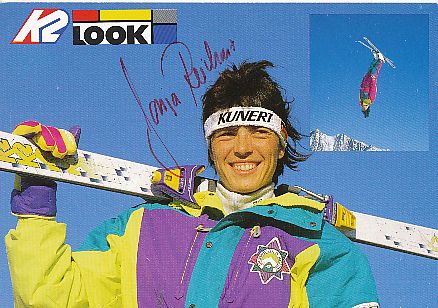 Sonja Reichart  Ski  Freestyle  Autogrammkarte original signiert 