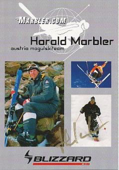 Harald Marbler  Ski  Freestyle  Autogrammkarte original signiert 