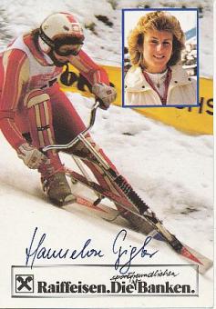 Hannelore Gigler  Ski  Freestyle  Autogrammkarte original signiert 