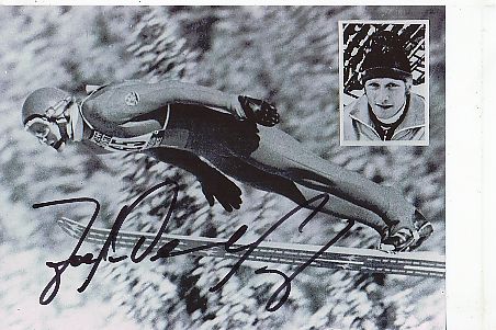 Jochen Danneberg  Skispringen  Foto original signiert 