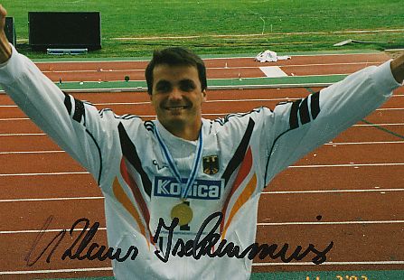 Klaus Iskenmeier   Leichtathletik  Foto original signiert 