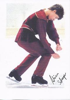 Adrian Schager  Eiskunstlauf  Autogrammkarte original signiert 