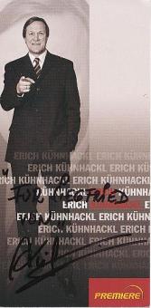 Erich Kühnhackl  Eishockey  Autogrammkarte original signiert 