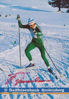 Thomas Donaubauer  Ski Langlauf   Autogrammkarte original signiert 