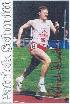 Patrick Schmitt  Leichtathletik  Autogrammkarte original signiert 