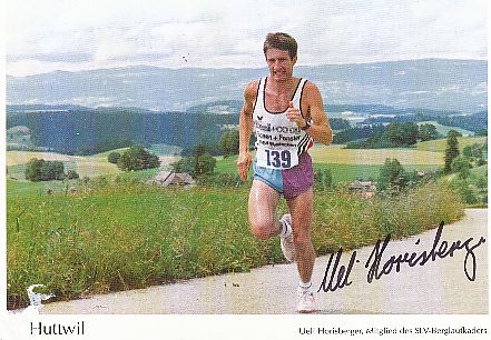 Ueli Horisberger  Leichtathletik  Autogrammkarte original signiert 
