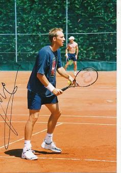 ?  Schweden  Tennis  Foto original signiert 