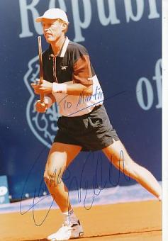 Tomas Nydahl   Schweden  Tennis  Foto original signiert 