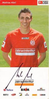 Mathias Abel  FSV Mainz 05  Fußball  Autogrammkarte original signiert 