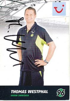 Thomas Westphal  Hannover 96  Fußball  Autogrammkarte original signiert 