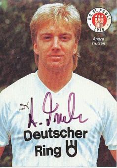 Andre Trulsen  FC St.Pauli  Fußball  Autogrammkarte original signiert 