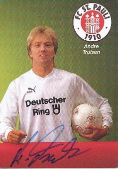 Andre Trulsen  FC St.Pauli  Fußball  Autogrammkarte original signiert 