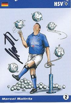 Marcel Maltritz   Hamburger SV   Fußball  Autogrammkarte original signiert 