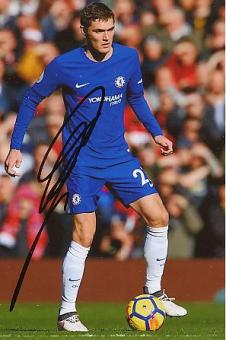 Andreas Christensen  FC Chelsea London  Fußball Autogramm Foto original signiert 
