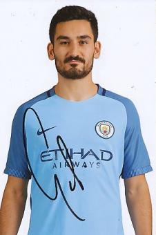 Ilkay Gündogan  Manchester City  Fußball Autogramm Foto original signiert 