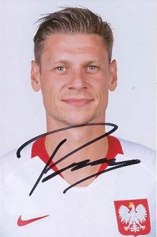 Lukas Pisczek  Polen  Fußball Autogramm Foto original signiert 