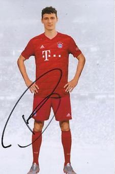 Benjamin Pavard  FC Bayern München  Fußball Autogramm Foto original signiert 